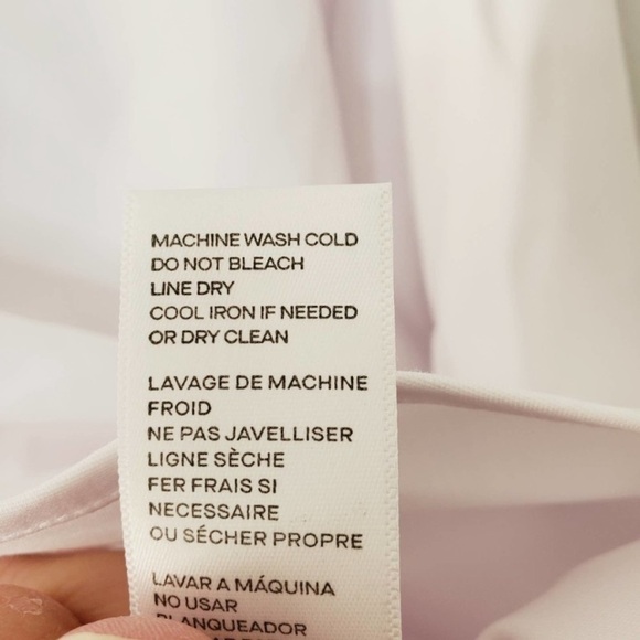 Good American 2X Tabbed Poplin Blouse White NWT SIZE 5/6 - Picture 9 of 9